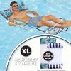 imageAqua Original 4in1 Monterey Hammock Pool Float ampamp Water Hammock  MultiPurpose Inflatable Pool Floats for Adults  Patented Thick NonStick PVC Material