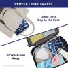 imageAqua Original 4in1 Monterey Hammock Pool Float ampamp Water Hammock  MultiPurpose Inflatable Pool Floats for Adults  Patented Thick NonStick PVC MaterialSupreme Hammock  Blue Orchid