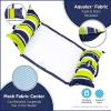 imageAqua Original 4in1 Monterey Hammock Pool Float ampamp Water Hammock  MultiPurpose Inflatable Pool Floats for Adults  Patented Thick NonStick PVC MaterialResort Hammock Navy  Green