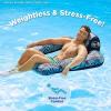 imageAqua Pool Chair Float for Adults  Zero Gravity Pool Floats  Multiple ColorsShapesStyles  for Adults and Kids FloatingZero Gravity Pool Chair Blue Fern