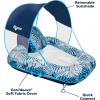 imageAqua Pool Chair Float for Adults  Zero Gravity Pool Floats  Multiple ColorsShapesStyles  for Adults and Kids FloatingZero Gravity Pool Chair w Canopy