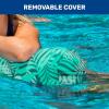 imageAqua Supreme Oversized Inflatable Pool Noodle ChairJumbo 5 Noodle 2 Pack Teal Fern
