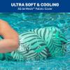 imageAqua Supreme Oversized Inflatable Pool Noodle ChairJumbo 5 Noodle 2 Pack Teal Fern