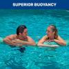 imageAqua Supreme Oversized Inflatable Pool Noodle ChairJumbo 5 Noodle 2 Pack Teal Fern