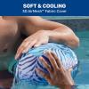 imageAqua Supreme Oversized Inflatable Pool Noodle ChairOversized Noodle Chair Blue Fern