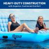 imageAqua UltraComfort Floating Pool Chair ampamp Lake Raft with Pillow  Heavy Duty Pool Float Lake Floating ChairUltimate Comfort Recliner Lounge  Two 2person