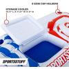 imageSportsStuff Pool Floating Inflatable Game for Kids and Adults Great for Use on Land or WaterPatriot Pong
