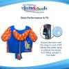 imageSwimSchool Kids Swim Trainer Vests for Toddlers Ages 26  BoysGirls  Multiple ColorsStyles  Learn to Swim FloatiesBLUE Swim Vest wSleeves