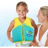 imageSwimSchool Kids Swim Trainer Vests for Toddlers Ages 26  BoysGirls  Multiple ColorsStyles  Learn to Swim FloatiesML FlexForm Vest Seafoam Blue