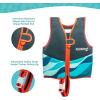 imageSwimSchool Kids Swim Trainer Vests for Toddlers Ages 26  BoysGirls  Multiple ColorsStyles  Learn to Swim FloatiesNeoprene Swim Vest SMALLMED