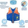 imageSwimSchool Kids Swim Trainer Vests for Toddlers Ages 26  BoysGirls  Multiple ColorsStyles  Learn to Swim FloatiesSM BlueOrange Swim Vest