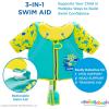 imageSwimSchool Kids Swim Trainer Vests for Toddlers Ages 26  BoysGirls  Multiple ColorsStyles  Learn to Swim FloatiesSM Trainer Vest Seafoam Blue Lemon