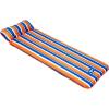 imageAqua 3in1 Fold ampamp Go Tanning Pool Float Mat and Tanning Pool Lounger  Padded Mat for Land or Water with Carry Strap  Multiple ColorsFold N Go Deluxe Float BlueOrange
