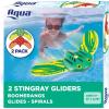 imageAqua Mini Stingray Gliders  2 Pack  Underwater Pool Toys with Adjustable Fins Travel Up to 40 Feet