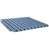 imageAqua Ultimate Floating Water Mat  Heavy Duty Floating Island Pad with Expandable Zippers  NavyWhite Stripe