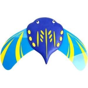 imageAQUA Stingray Underwater Glider Swimming Pool Toy SelfPropelled Adjustable Fins Travels up to 60 Feet Dive and Retrieve Pool Toy