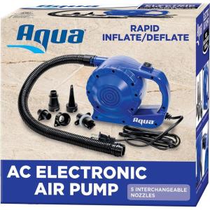 imageAqua Electric HighVolume Air Pump110V AC Electric Air PumpBlack