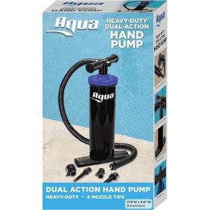 imageAqua Electric HighVolume Air PumpDOUBLE ACTION HAND PUMPBlack