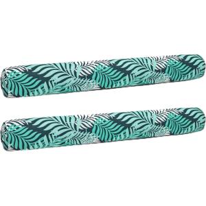 imageAqua Supreme Oversized Inflatable Pool Noodle ChairJumbo 5 Noodle 2 Pack Teal Fern