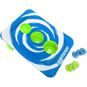imageSportsStuff Pool Floating Inflatable Game for Kids and Adults Great for Use on Land or WaterBean Bag Toss