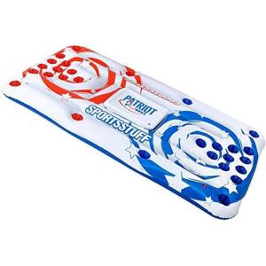 imageSportsStuff Pool Floating Inflatable Game for Kids and Adults Great for Use on Land or WaterPatriot Pong