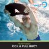imageAQUA Fitness 3in1 Combo PullKickSwim Kickboard EVA Foam Swim Training Device Adults