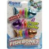 imageAqua Fish Bones Shimmering Dive Sticks 3 Piece Set Toss Dive ampamp Retrieve Pool Toy Ages 5 and Up