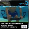 imageAqua Leisure Fitness Dynamic Resistance Band  Water Exercise  Pool Workout  Fitness Noodle  Length 34quot