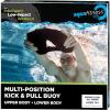 imageAQUA Fitness 3in1 Combo PullKickSwim Kickboard EVA Foam Swim Training Device Adults