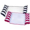 imageAqua Original 4in1 Monterey Hammock Pool Float ampamp Water Hammock  MultiPurpose Inflatable Pool Floats for Adults  Patented Thick NonStick PVC MaterialNavy  Burgundy 2 Pack