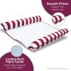 imageAqua 4in1 Monterey Hammock Pool Float ampamp Water Hammocks  234 Multipacks  Multiple ColorsStyles  for Adults and Kids FloatingBurgundy  2 Person