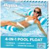 imageAqua 4in1 Monterey Hammock Pool Float ampamp Water Hammocks  234 Multipacks  Multiple ColorsStyles  for Adults and Kids FloatingLight Blue