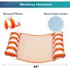 imageAqua 4in1 Monterey Hammock Pool Float ampamp Water Hammocks  234 Multipacks  Multiple ColorsStyles  for Adults and Kids FloatingNavy Blue  Orange