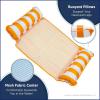 imageAqua 4in1 Monterey Hammock Pool Float ampamp Water Hammocks  234 Multipacks  Multiple ColorsStyles  for Adults and Kids FloatingOrange