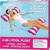 imageAqua 4in1 Monterey Hammock Pool Float ampamp Water Hammocks  234 Multipacks  Multiple ColorsStyles  for Adults and Kids FloatingPink