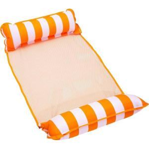imageAqua 4in1 Monterey Hammock Pool Float ampamp Water Hammocks  234 Multipacks  Multiple ColorsStyles  for Adults and Kids FloatingOrange