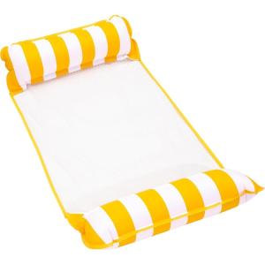 imageAqua 4in1 Monterey Hammock Pool Float ampamp Water Hammocks  234 Multipacks  Multiple ColorsStyles  for Adults and Kids FloatingYellow