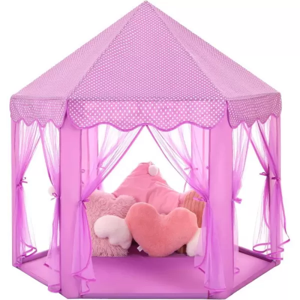 05 Purple Tent with Little Star Lights