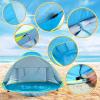 imageMonobeach Baby Beach Tent Pop Up Portable Shade Pool UV Protection Sun Shelter for Infant01 Blue Baby Beach Tent