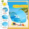 imageMonobeach Baby Beach Tent Pop Up Portable Shade Pool UV Protection Sun Shelter for Infant02 Blue Beach Tent with Toys