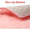 imageMonobeach Pink Kids Rug for Nursery Children Room Decor Ultra Soft Hexagon Carpet for Princess Tent for Girls Baby Play Mat for Floor 55x 47 55x 47 Pink Hexagon