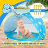 imageMonobeach Baby Beach Tent Pop Up Portable Shade Pool UPF50 UV Protection Sun Shelter for Infant with Easy Set Up Canopy Pink Beach Tent07 Ocean Beach Tent